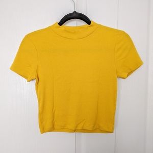 SOLD Wilfred Free Gonzalo Ribbed Crop Tee